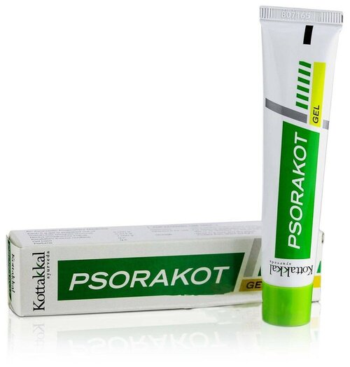 Kottakkal PSORAKOT GEL (псоракот гель гель от псориаза и других заболеваний кожи, Коттаккал), 25 г.