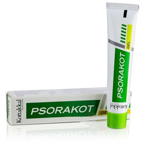 Kottakkal PSORAKOT GEL (псоракот гель гель от псориаза и других заболеваний кожи, Коттаккал), 25 г.