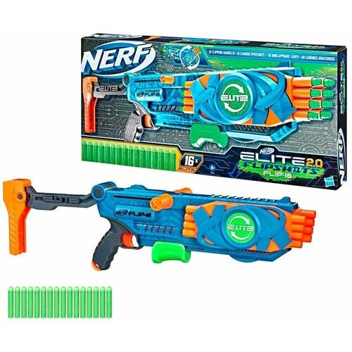 nerf бластер нерф элит 2 0 флип 16 f2551eu4 NERF Бластер НеРФ Элит 2.0 Флип 16 F2551EU4