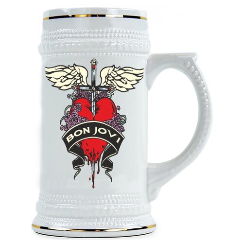фото Пивная кружка bon jovi drabs