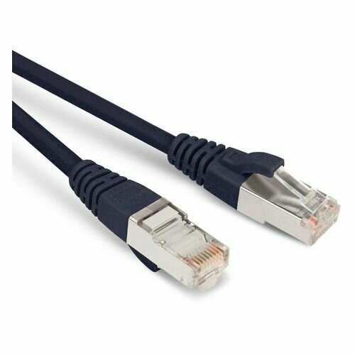 Патч-корд Hyperline PC-LPM-STP-RJ45-RJ45-C5e-1.5M-LSZH-BK, вилка RJ-45, вилка RJ-45, кат.5E, LSZH, 1.5м, черный