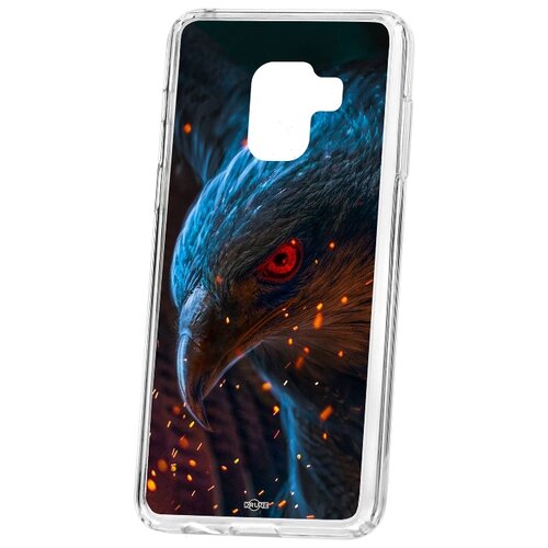 фото Чехол на samsung galaxy a8 2018 (a530) kruche print орел