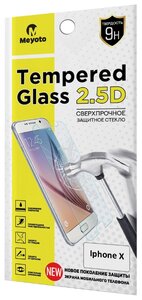 Фото Защитное стекло Meyoto 2.5D Tempered Glass для Apple iPhone X