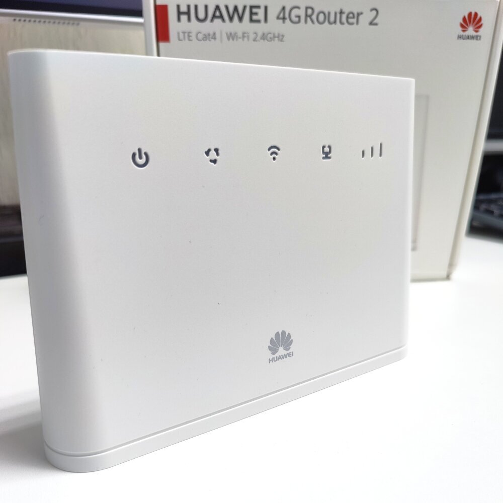 Wi-Fi роутер HUAWEI B311-221, белый - фотография № 9