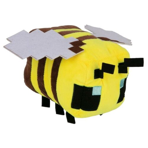 Мягкая игрушка Minecraft Happy Explorer Bee 14 см мягкая игрушка летучая мышь minecraft happy explorer bat 21 см