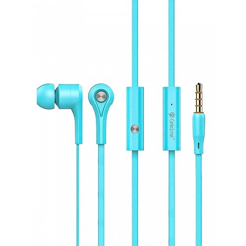 Наушники внутриканальные Celebrat D3 кабель 12м цвет синий 35000₽