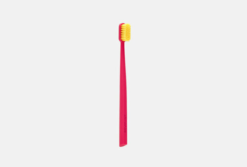Зубная щетка SM6000, розовая с желтой щетиной