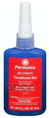 Фиксатор Резьбы Фиксатор Резьбы Permatex High Strength Threadlocker Red Permatex арт. 27150