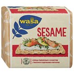 Хлебцы пшеничные Wasa Sesame с кунжутом 200 гр - изображение