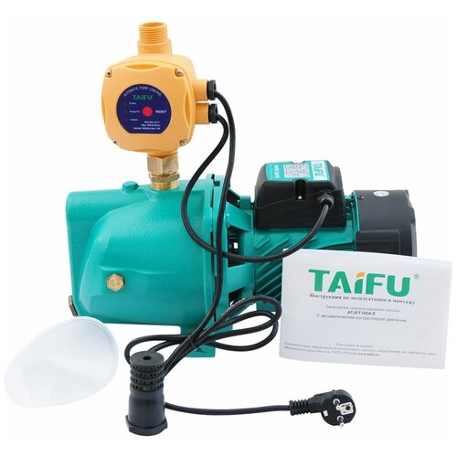 TAIFU Насосная станция с контролем давления TPC-10 (60 литров в минуту на 45 метров), ATJET100A-E