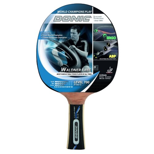 фото Ракетка для настольного тенниса donic waldner 700 черный