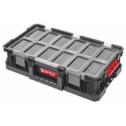 Органайзер Qbrick System TWO ORGANIZER FLEX Plus 526x307x125 мм промо набор qbrick system two 7in1 10501286 595х395х825мм platform box 200 flex box 100 flex organizer organizer multi 2 шт