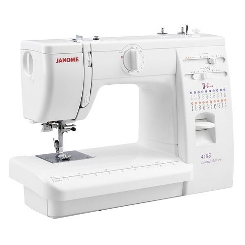 Швейная машина Janome 419S / 5519, белый швейная машина janome el120