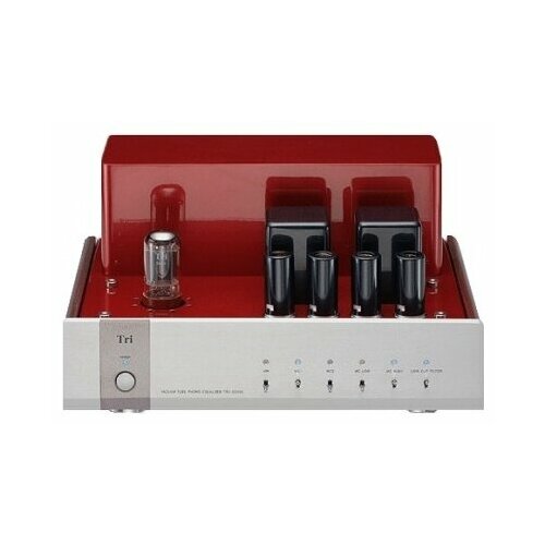 Фонокорректор стерео Triode TRV-EQ3SE, красный/серебристый