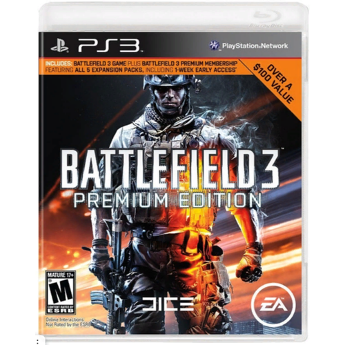 Игра Battlefield 3 - Premium Edition для PlayStation 3 игра battlefield 4 для playstation 3