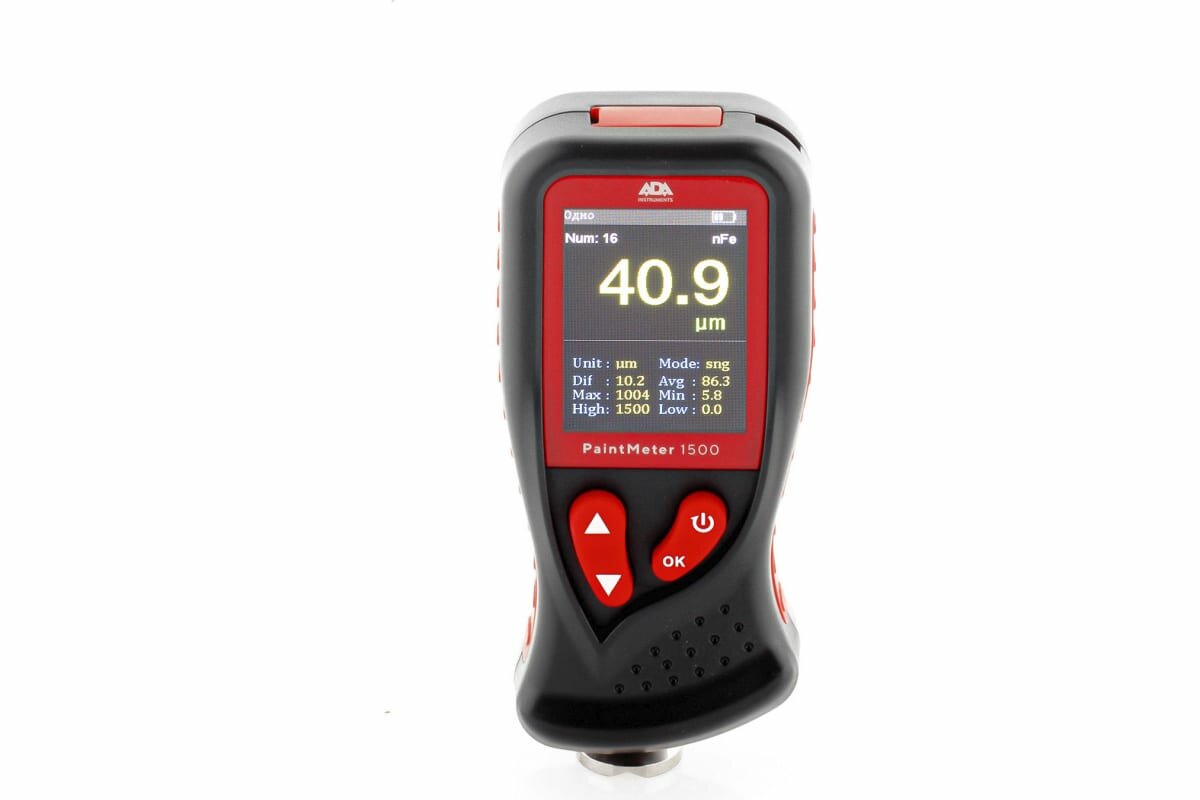 Толщиномер ЛКП ADA PaintMeter 1500