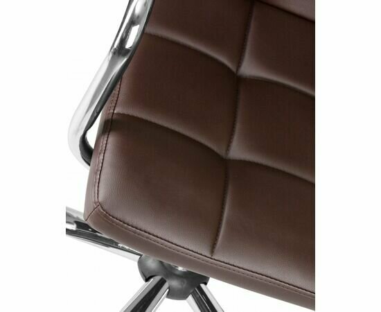 Офисное кресло для персонала DOBRIN TERRY, LM-9400, коричневый - фотография № 15