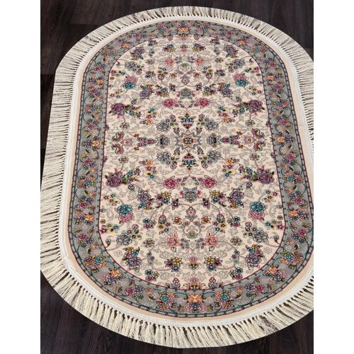 Ковер 7513 - CREAM - Овал - коллекция TEHRAN 0.80x1.50