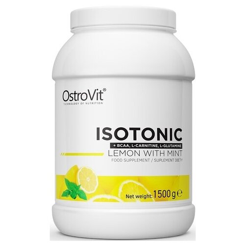 Изотонические смеси OstroVit Isotonic (1500 г) Лимон-Мята