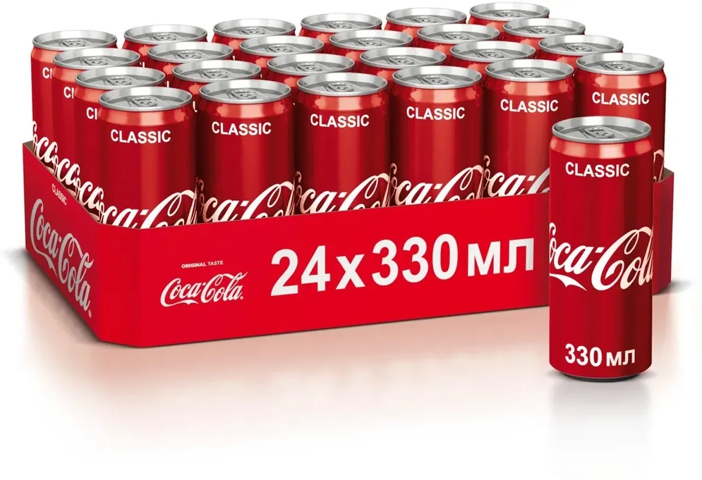 Coca-Cola / Польша, 24 шт. х 0.33л.