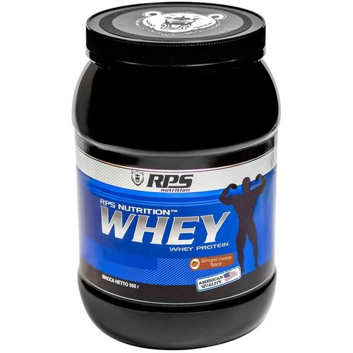 rps whey protein 908 гр мокачино Протеин RPS Nutrition Whey Protein, 908 гр., миндальное печенье