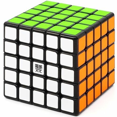 Скоростной Кубик Рубика MoYu 5x5x5 AoChuang GTS Черный пластик / Головоломка для подарка кубик рубика магнитный moyu 5x5x5 aochuang wrm color