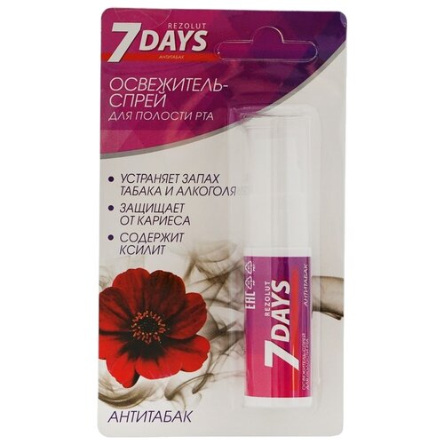 Освежитель дыхания 7 days Rezolut Rezolut 