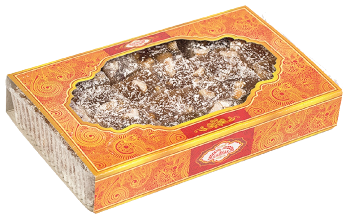 Рахат-лукум Кайнак с орехом микс (миндаль, грецкий орех, фундук) 400 г