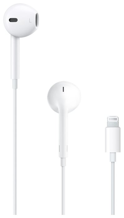 Наушники Apple EarPods (Lightning) — купить по выгодной цене на Яндекс.Маркете