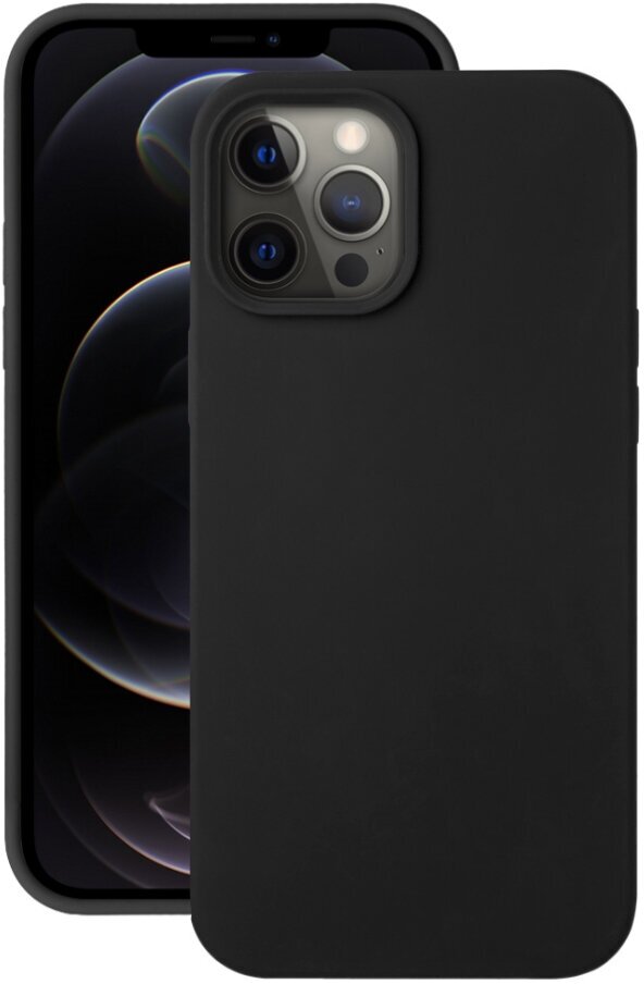 Чехол-крышка Deppa MagSafe для iPhone 12 Pro Max, поликарбонат, черный - фото №14