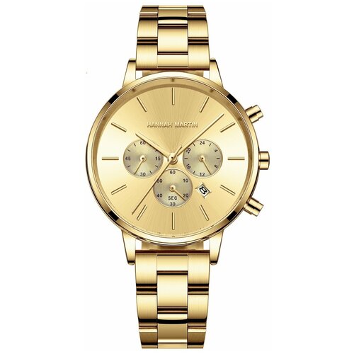 фото Наручные часы hannah martin наручные женские часы, золотой