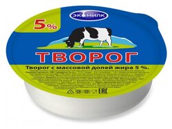 Экомилк Творог 5%, 335 г