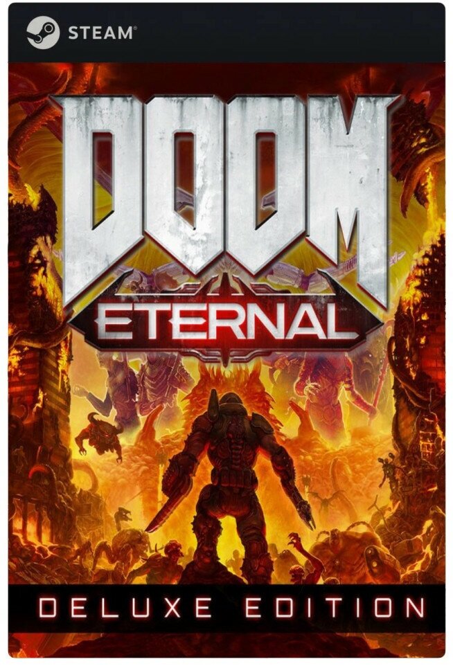 Игра DOOM ETERNAL Deluxe Edition для PC, Steam, электронный ключ