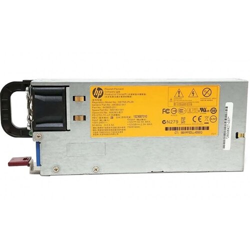 Резервный Блок Питания HP 643955-201 750W 885800₽