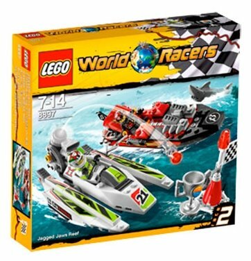 Конструктор LEGO Racers 8897 Jagged Jaws Reef, 191 дет.