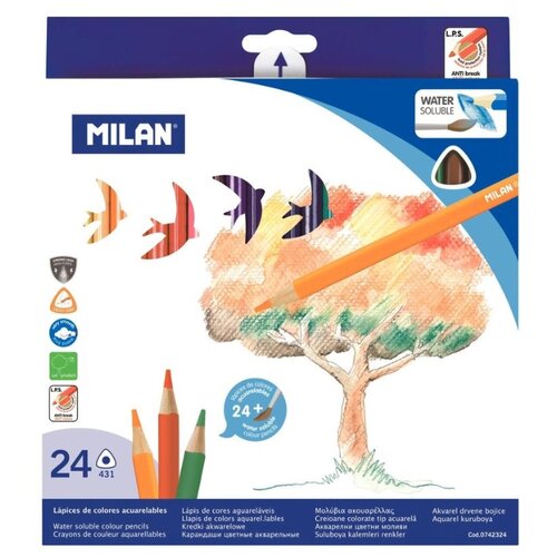 фото Milan карандаши цветные