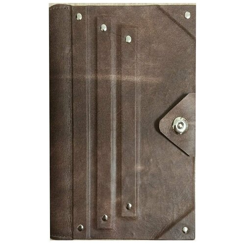 Ежедневник кожаный на кольцах 