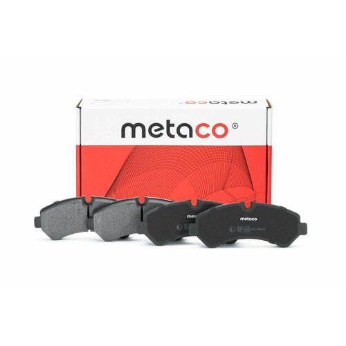 Колодки тормозные задние дисковые к-кт Metaco 3010-274