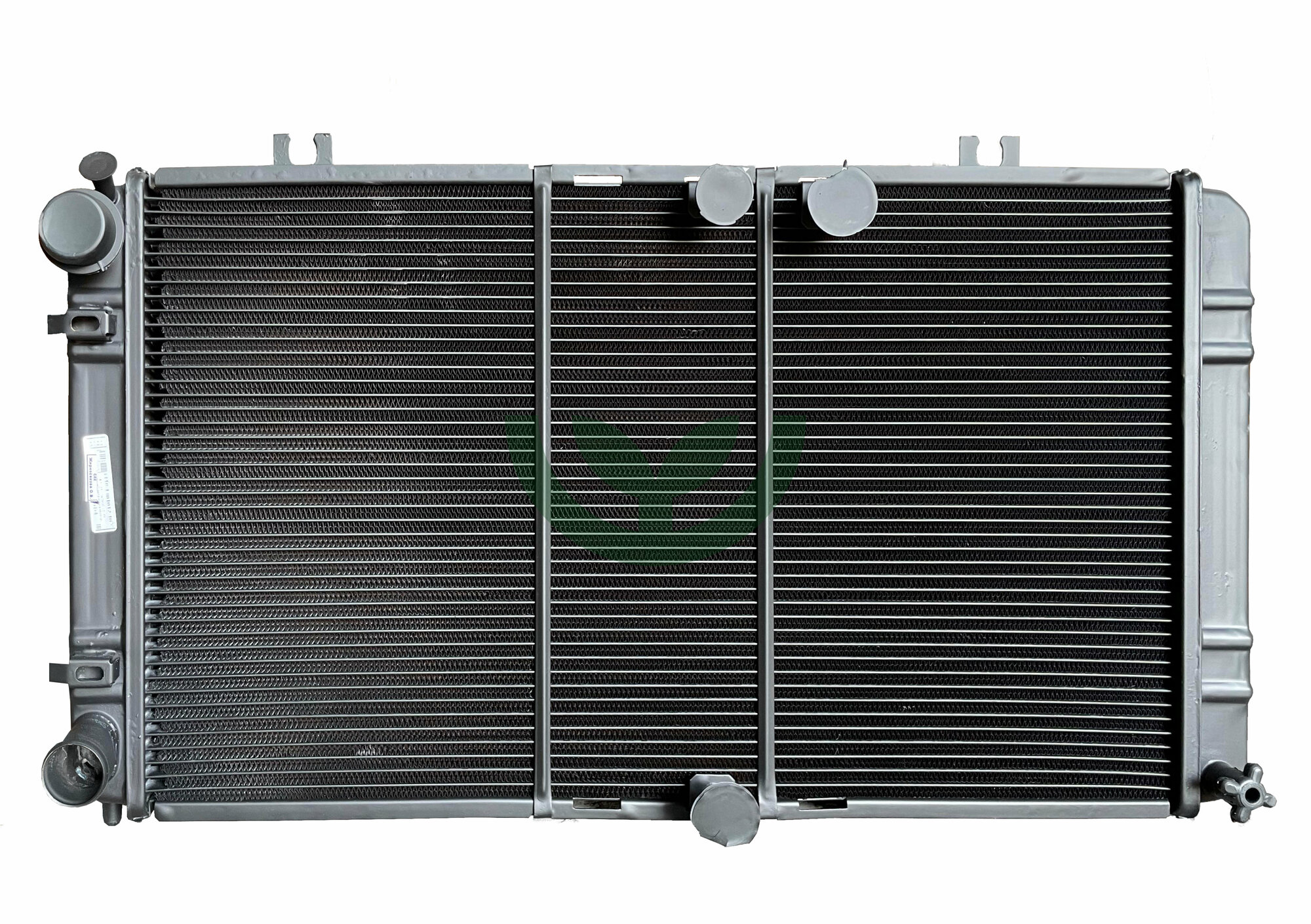 Радиатор охлаждения Лада Калина ВАЗ 1118, ВАЗ 1119 2-х рядный медный арт. 1118-1301012-10