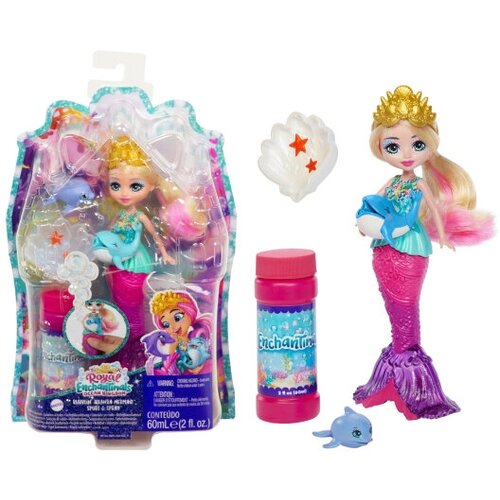 Кукла Enchantimals Русалочка Атлантия с волшебными пузырьками Mattel