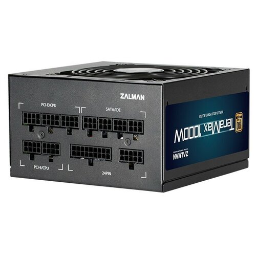 Zalman Блок питания ZM1200-TMX <1200W, ATX12V v2.52, EPS, APFC, 12cm Fan, FCM, 80+ GOLD, Retail>
