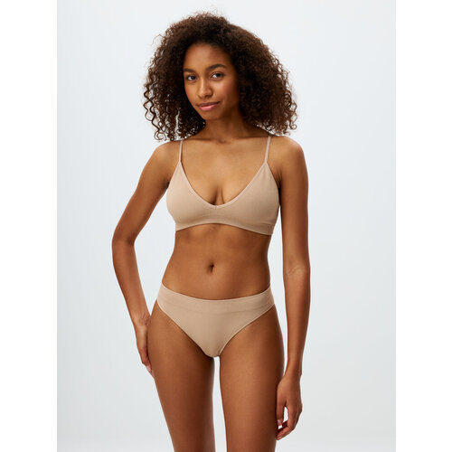 фото Трусы sela, размер xl/xxl int, бежевый