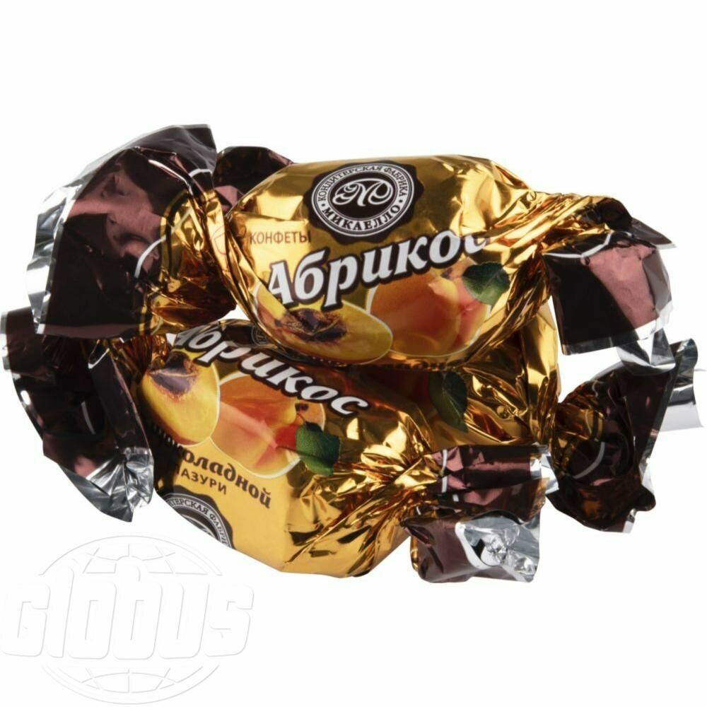 Конфеты Микаелло Абрикос в шоколадной глазури, 1 кг - фотография № 4