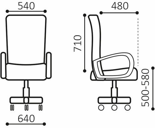 Компьютерное кресло Brabix Trend EX-568 для руководителя, обивка: искусственная кожа, цвет: бежевый - фотография № 13