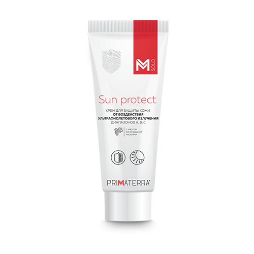 Крем солнцезащитный М SOLO Sun protect, для лица и рук, от UF, 100 мл (от УФ)