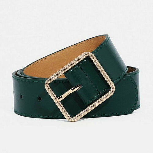 фото Ремень сима-ленд, размер 100, зеленый сима-лэнд