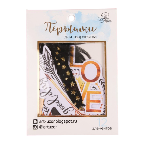 фото Арт узор набор для декорирования "my dreams" 2741489 белый/золотистый/черный