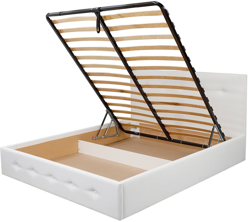 Кровать с подъёмным механизмом Hoff Чикаго, 151х100х212, цвет белый