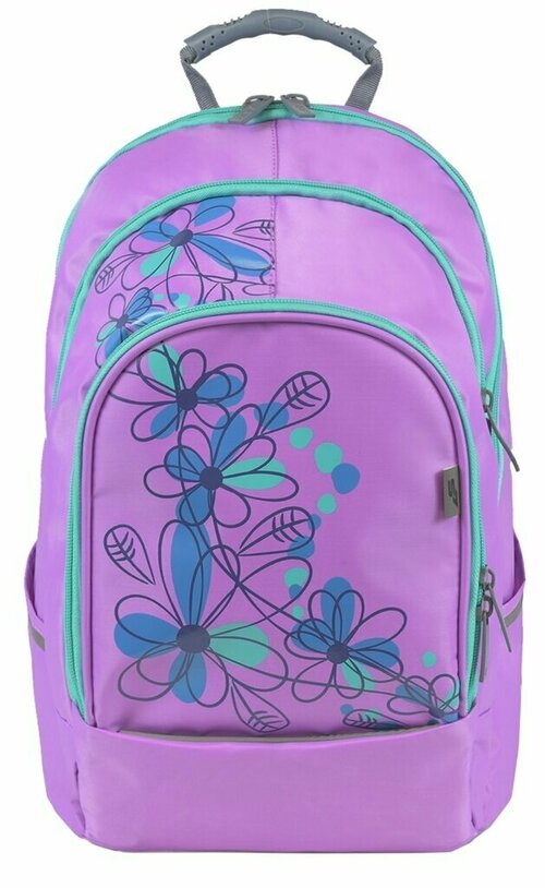 Школьный рюкзак с анатомической спинкой для девочки