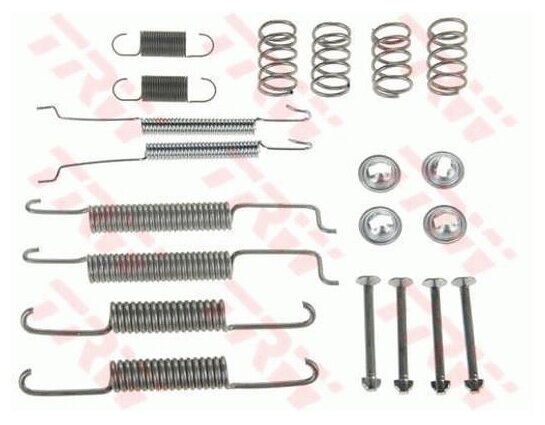 TRW / sfk211 / Комплект монтажный барабанного тормоза | зад |